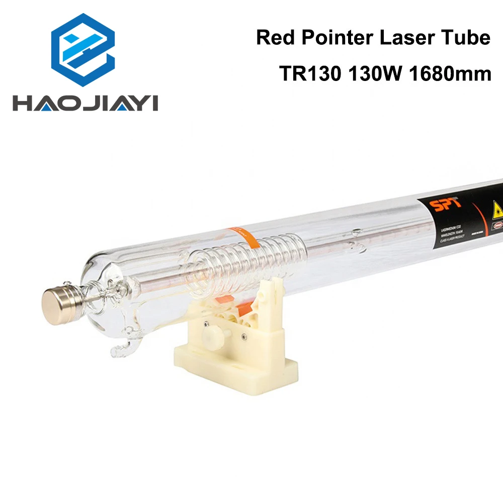 

HAOJIAYI TR130 Co2 Laser Tube 130W Length 1680mm Dia.80mm for CO2 Laser Engraving And Cutting Machine