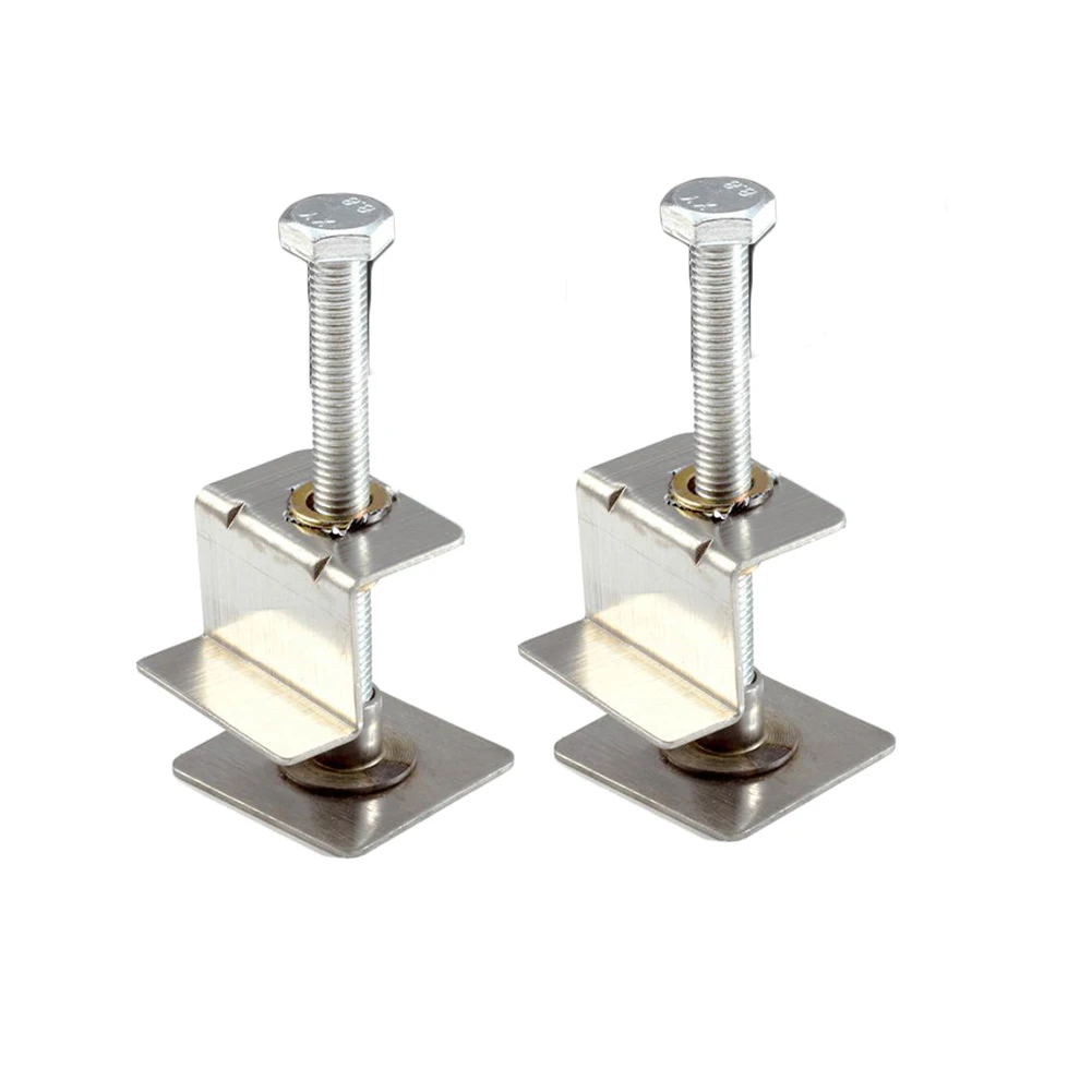 2PCS Tile Height Adjustment Regulator Metal Wall Tile Locator Lifter Leveler Tile Leveling Device For DIY Projects Tile Laying