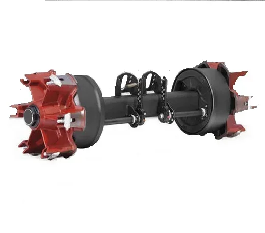 High Quality 18T Spoke Axle New Condition 24V Semi Trailer Part From China