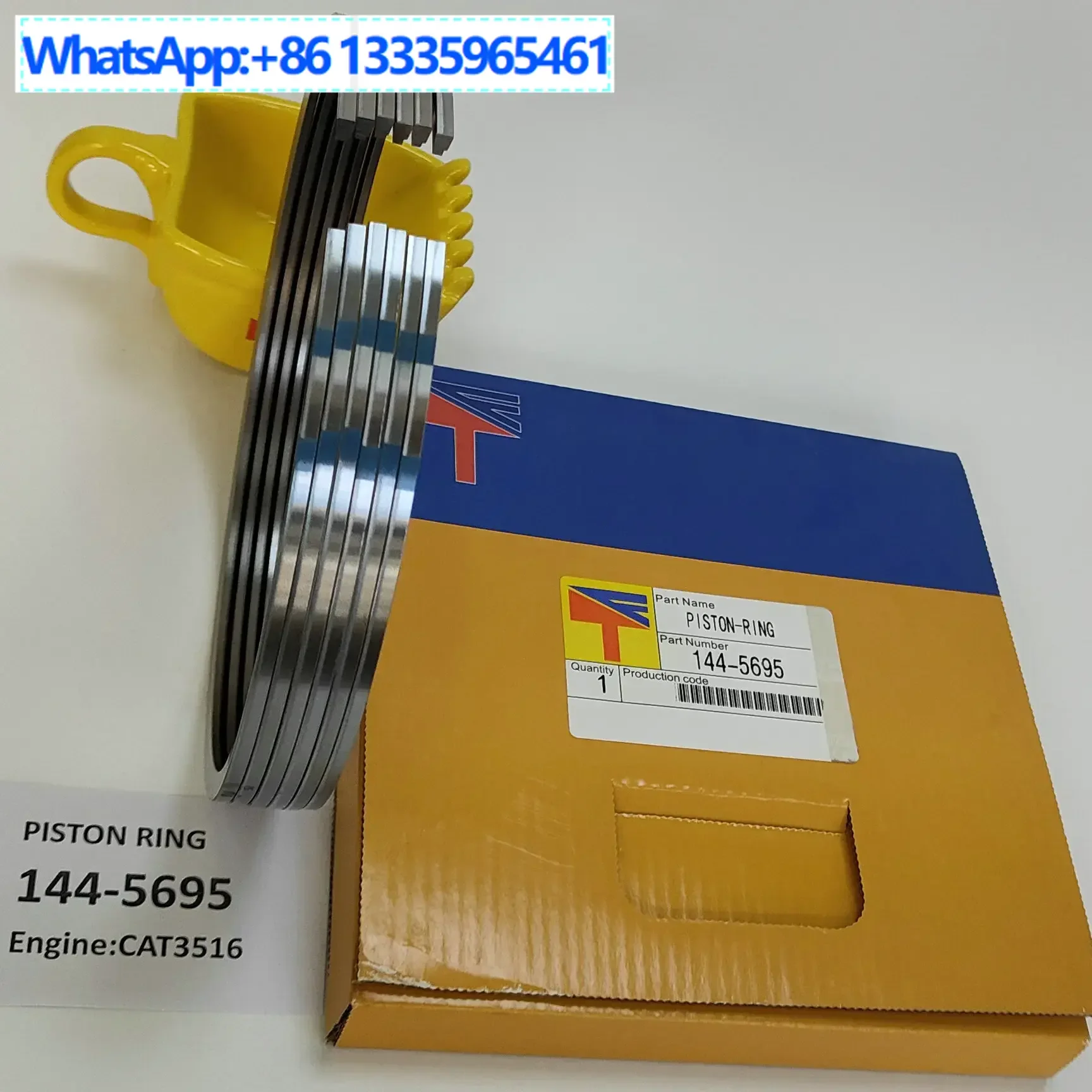 A máquina escavadora parte o anel de pistão 3516 509-6461 223-6361 144-5695