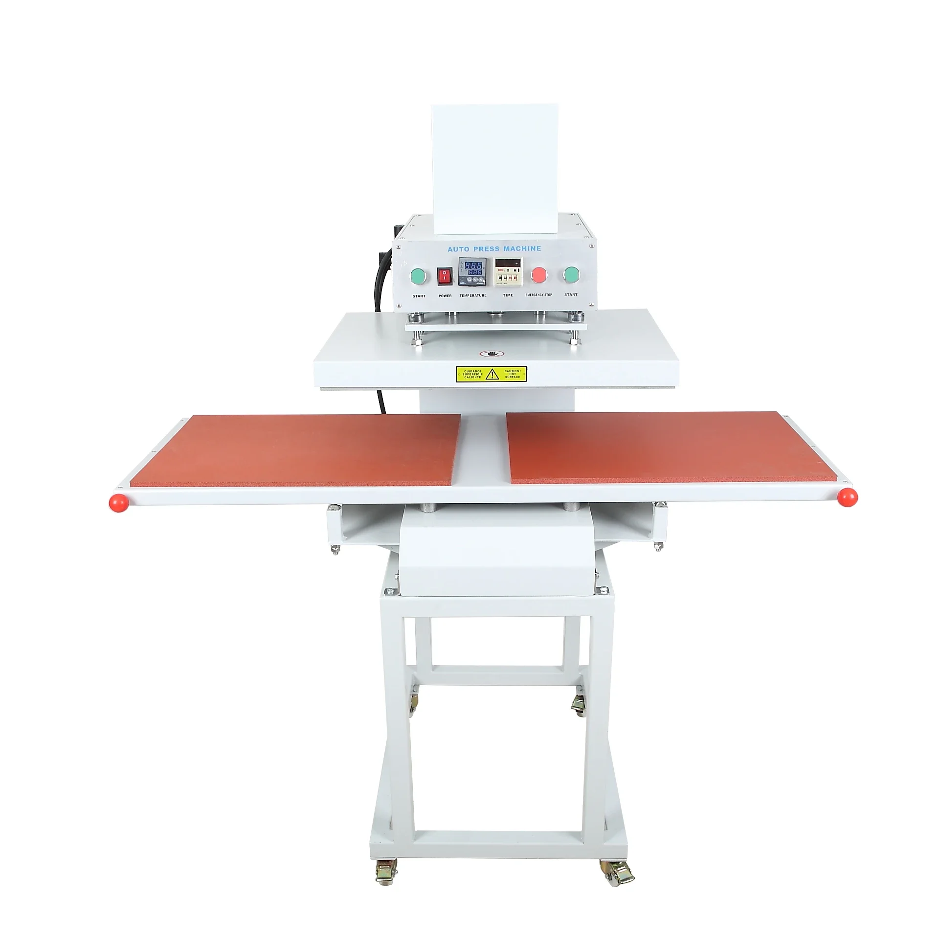 Professional 40x60 Double Station Pneumatic Heat Press Transfer Machine for t-shirt