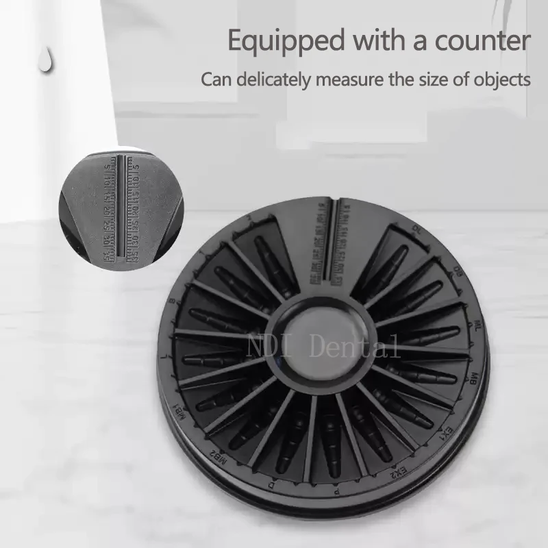 

1 шт. Стоматологический стерилизационный бокс для дезинфекции гуттаперчи, контейнер для хранения зубных протезов, измерительные линейки, для зуботехнической лаборатории