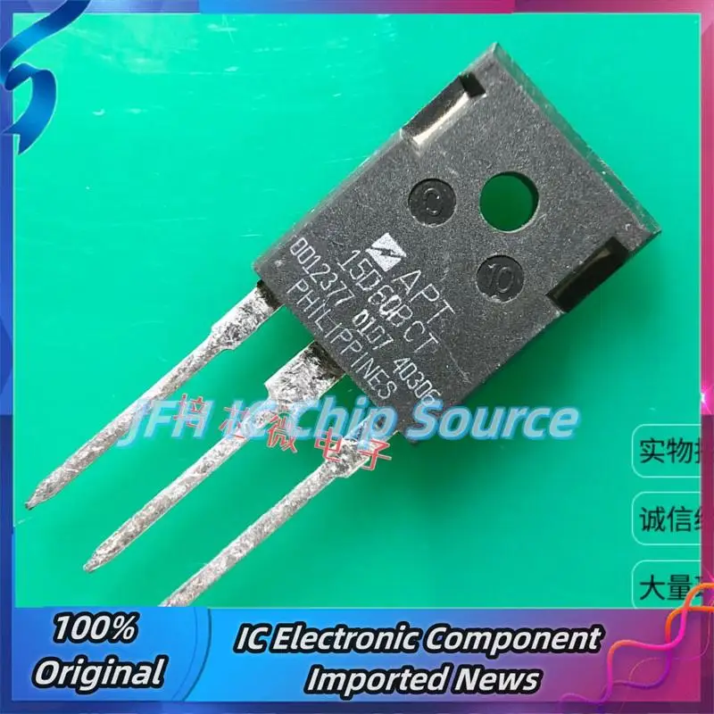 5PCS-10PCS  APT15D60BCT  TO-247 15A600V Best Quality Stock