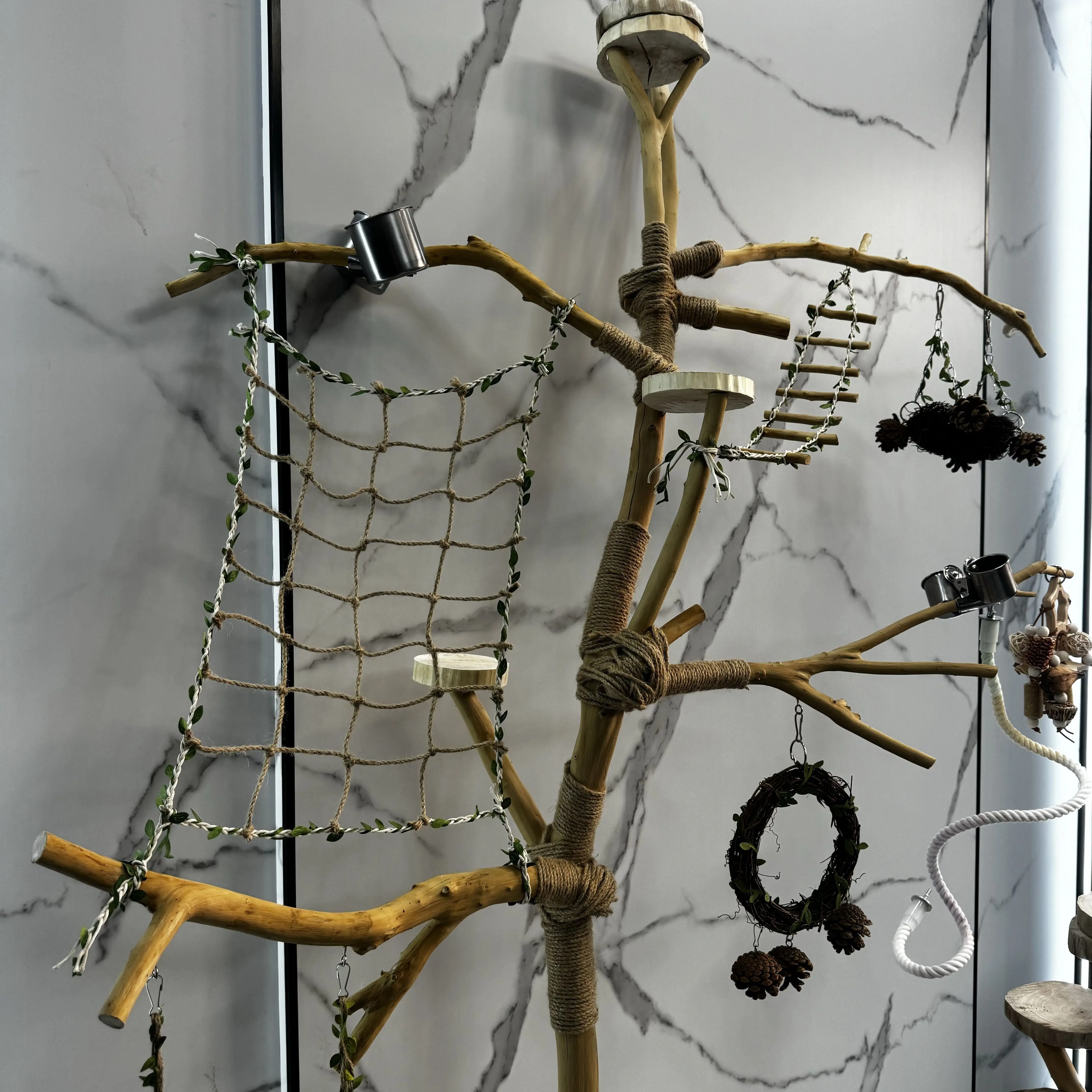 

Подставка для птиц Бревно Натуральная сухая ветка птица Различные подставки для попугая Очищенная сухая ветка