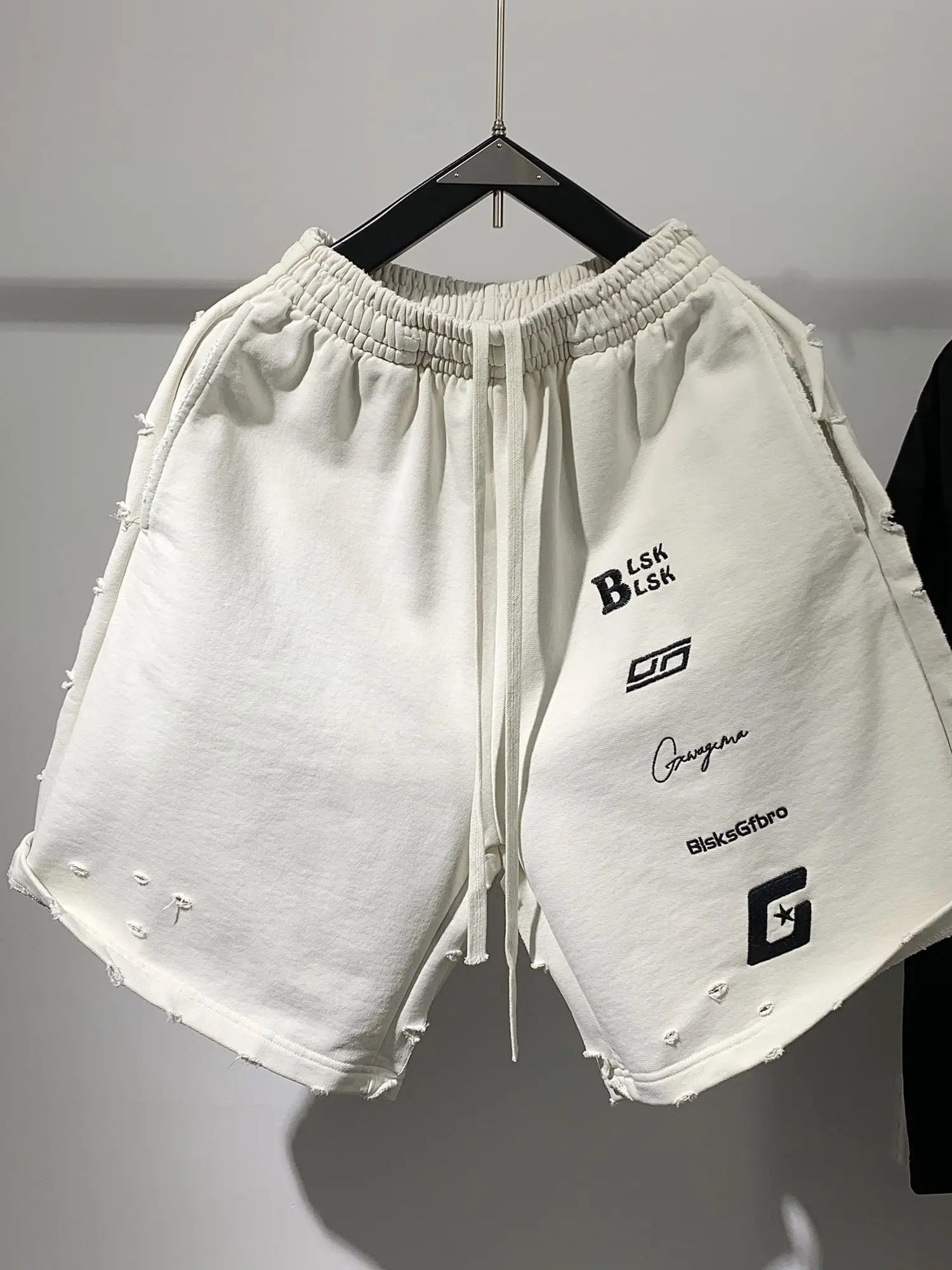 American Style Loose Fit Printed Shorts Men's Summer Casual Five-Quarter Length Versatile Trendy Sports Pants for Men