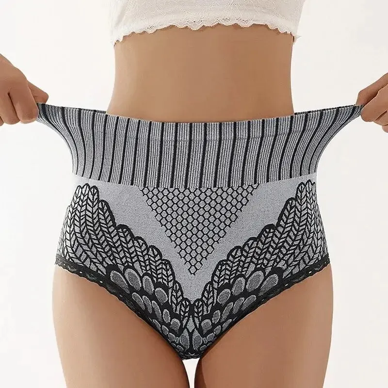 New Women\'s Panties Underwear Seamless Briefs High Waist Underpanties Bodyshaper Ladies Female