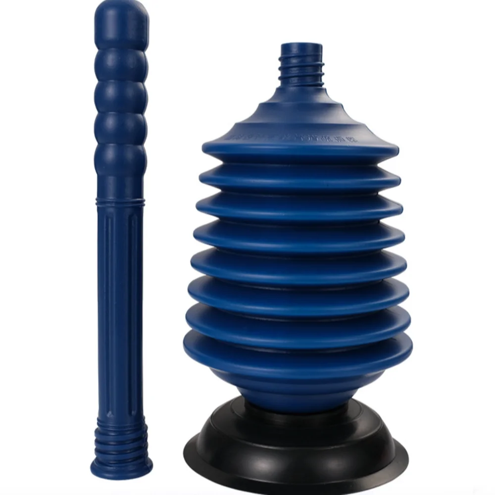 Sink Portable Toilet Plunger Floor Drain Waste Disposer Reusable Cleaning Tool Toilet Floor Drain Unclogger PE Durable