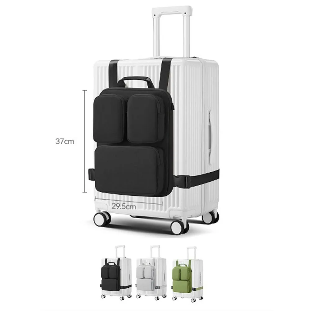 Attachment Bag Of Cabin Suitcase Rolling Luggage Vest Bag Storage Carry-On Bag Folding Travel Storage Bag Extended Capacity