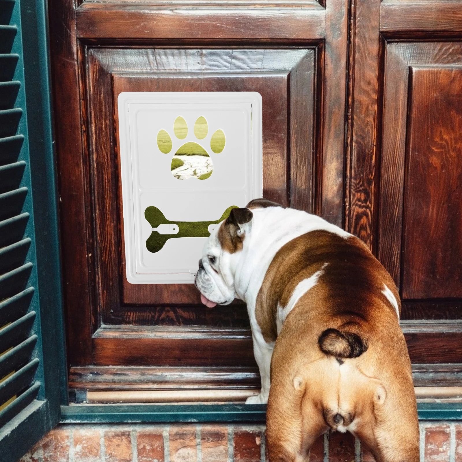 

Pet Screen Door Magnetic Dog Hanging Automatic Puppy Window Supplies Hole for Small Cats Animals Doors Pet Gate Panel