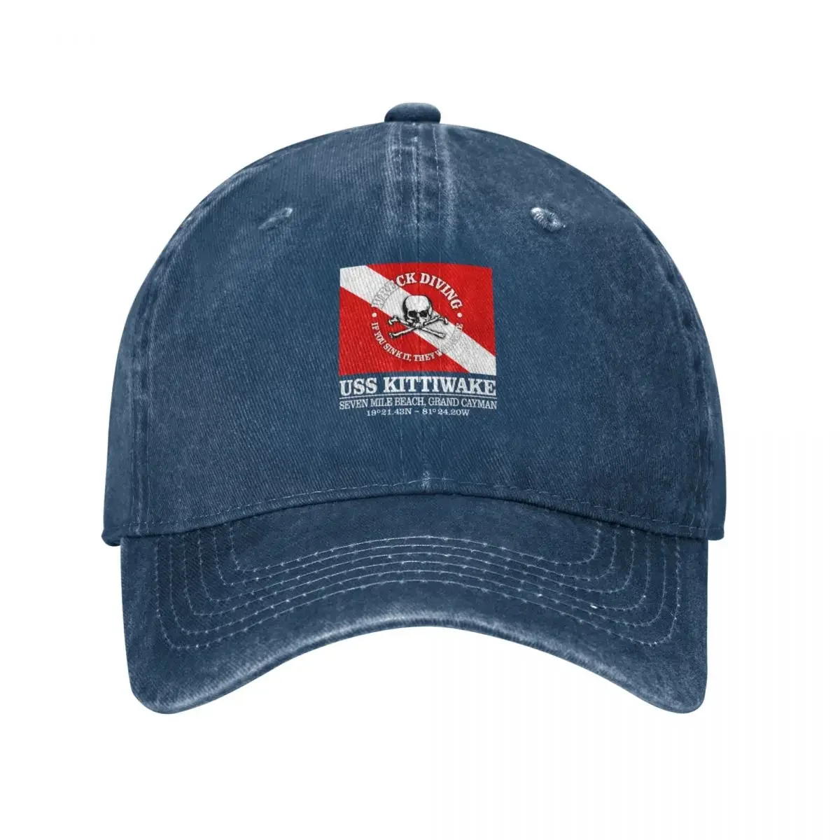 Kittiwake (best wrecks) Baseball Cap dad hat Hat Baseball Cap Mountaineering Women's Golf Clothing Men's