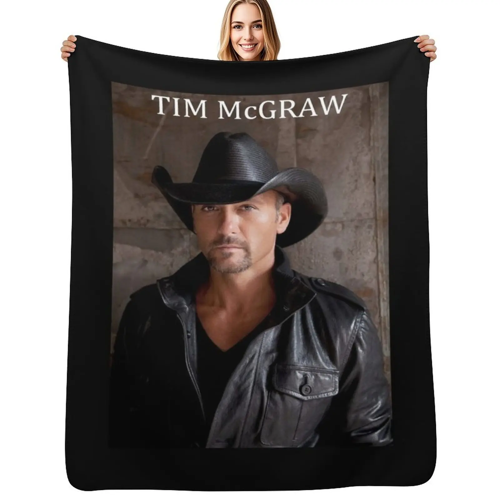 TIM McGRAW Throw Blanket Spring Fall Cozy Throw Blanket for Couch