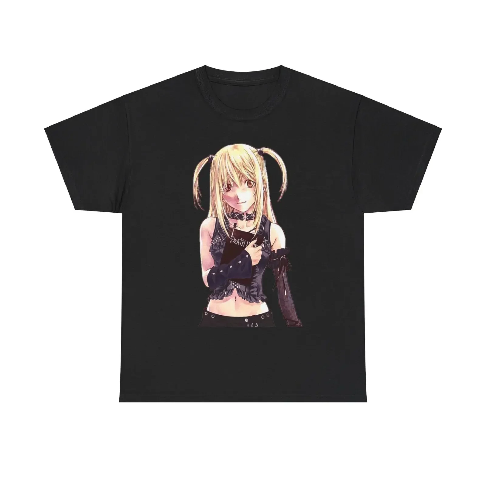 

Misa Amane with Death Note Anime Girl Unisex Heavy Cotton Tee