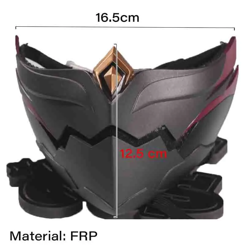 Game Genshin Impact Kuki Shinobu Cosplay Mask FRP Mask Halloween Party EVA Cosplay Props Accessories