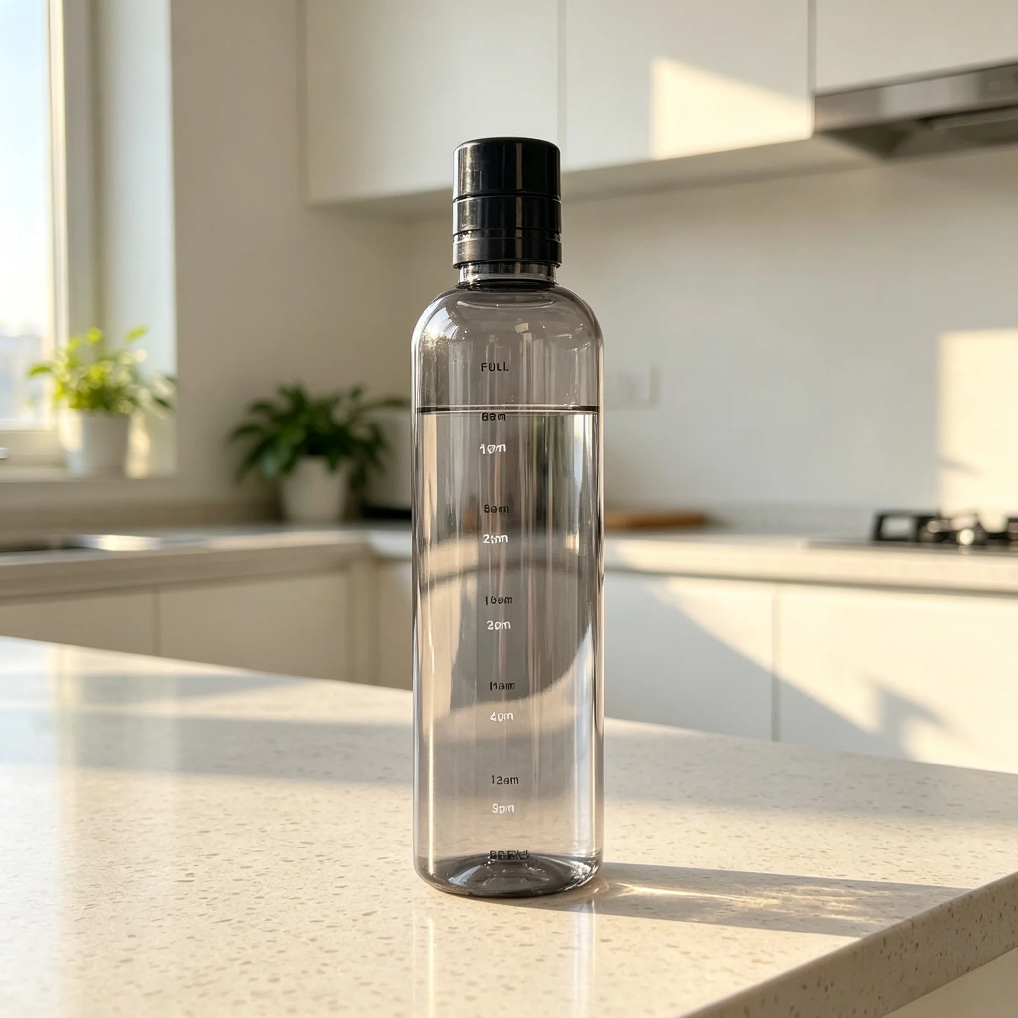 700ml Newest Water Cup Sport Water Bottle With Time Scale Couple Plastic Portable Water Container Anti-drop Outdoor Water Bottle image 5