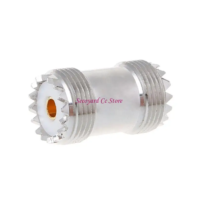 N3UC UHF SO239 Female To Female Panel Mount RF Coaxial Adapter Connector Straigh