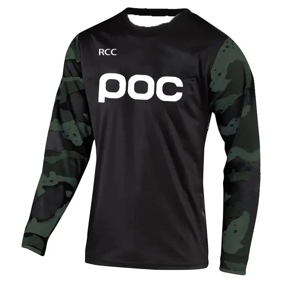 

Men Breathable off Road Motocross Jersey Mountain Enduro Mtb Mountain Bike Cycling Top Riding Quick Dry Sportswear Cycling Top