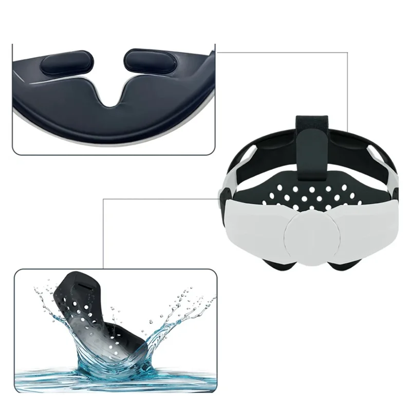 

1 Piece Headband Replacement Parts For Quest 3 VR Comfortable VR Stress Relief Elite Headband Adjustable VR Accessoriesabgi