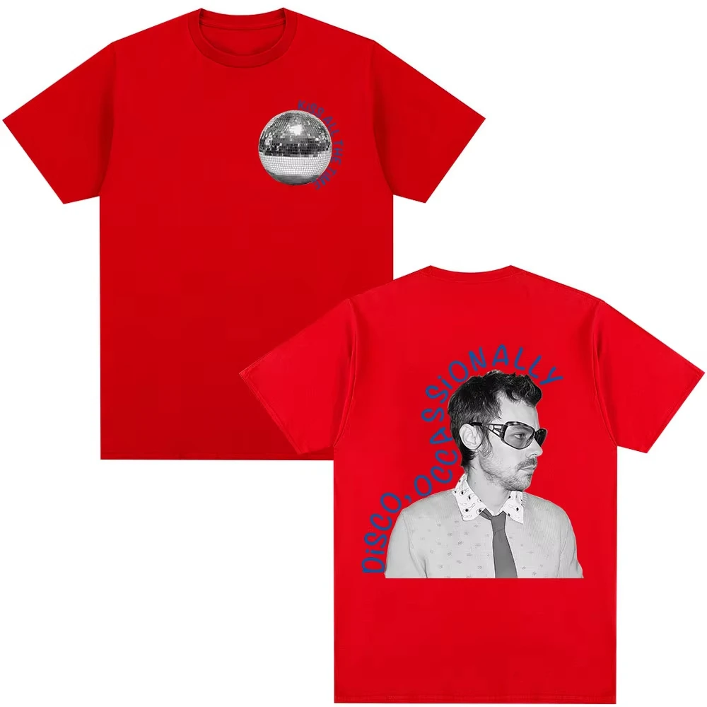 Kiss All The Time Disco Occasionally 2026 Album T-shirt Fan Gift Men Women Clothing Fashion O-Neck Cotton Short Sleeves T Shirts