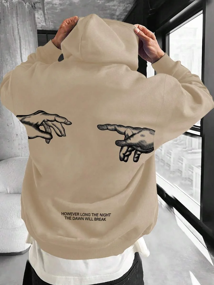 

2024 Autumn New Casual Hooded Men's Sweatshirt Long Sleeve Hooded Sweatshirt 3D Printed Hooded Sweatshirt Y2K Hoodie