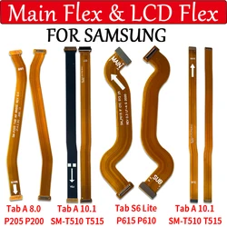 Main FPC LCD Display Connect Mainboard Flex Cable Ribbon For Samsung Tab A 8.0 P205 P200 Tab A10.1 T510 T515 Tab S6 Lite P615