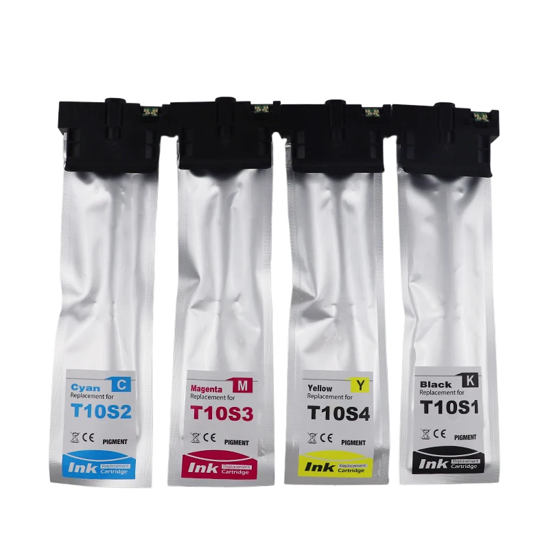 T10S T10S1 T10S2 T10S3 T10S4 Ink Pack Compatible For Epson WorkForce Pro WF-C5390 WF-C5890 Printer ink cartridge Pigment ink
