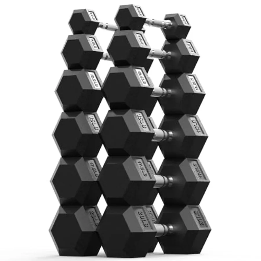 

Набор гантелей в резиновой оболочке для домашнего спортзала, регулируемые утяжелители для силовых тренировок для женщин и мужчин, черные и синие