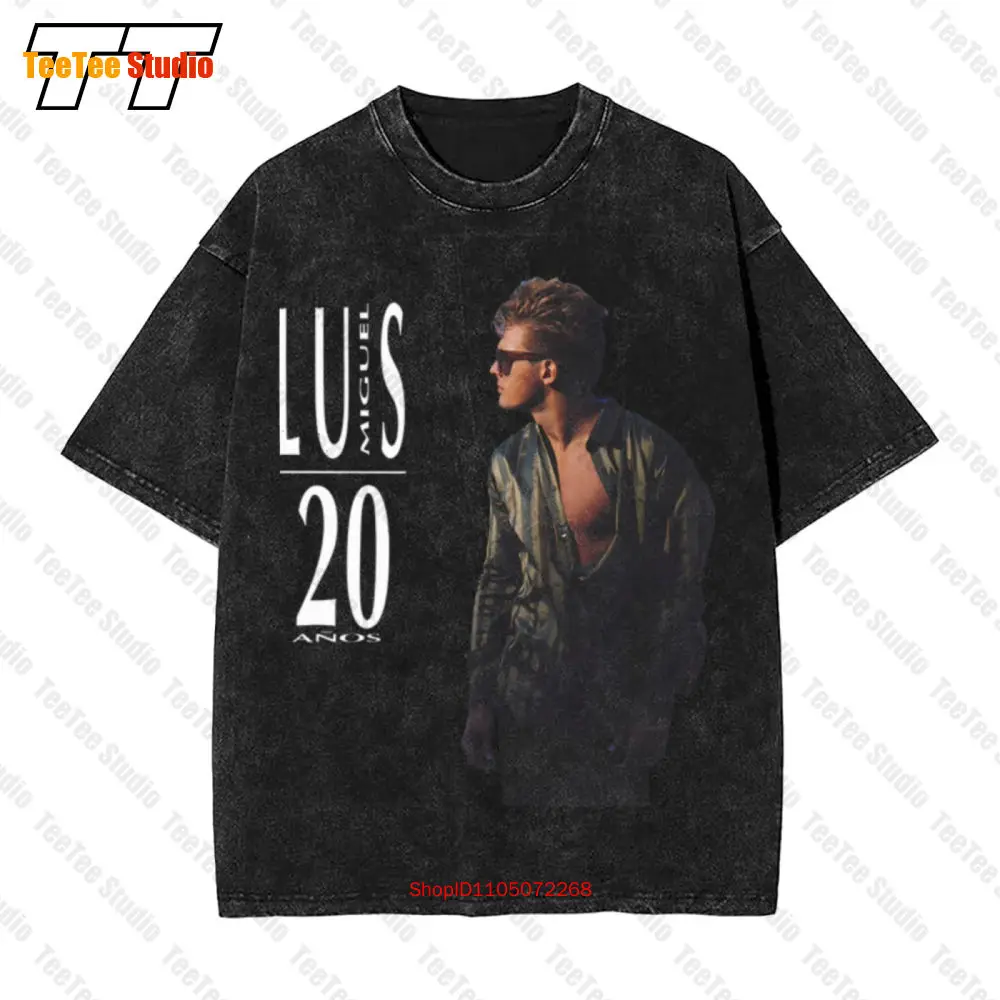 Raro Luis Miguel 20 Años Álbum S 235Xl Camiseta Vintage Oversized 1D552 H4Z9