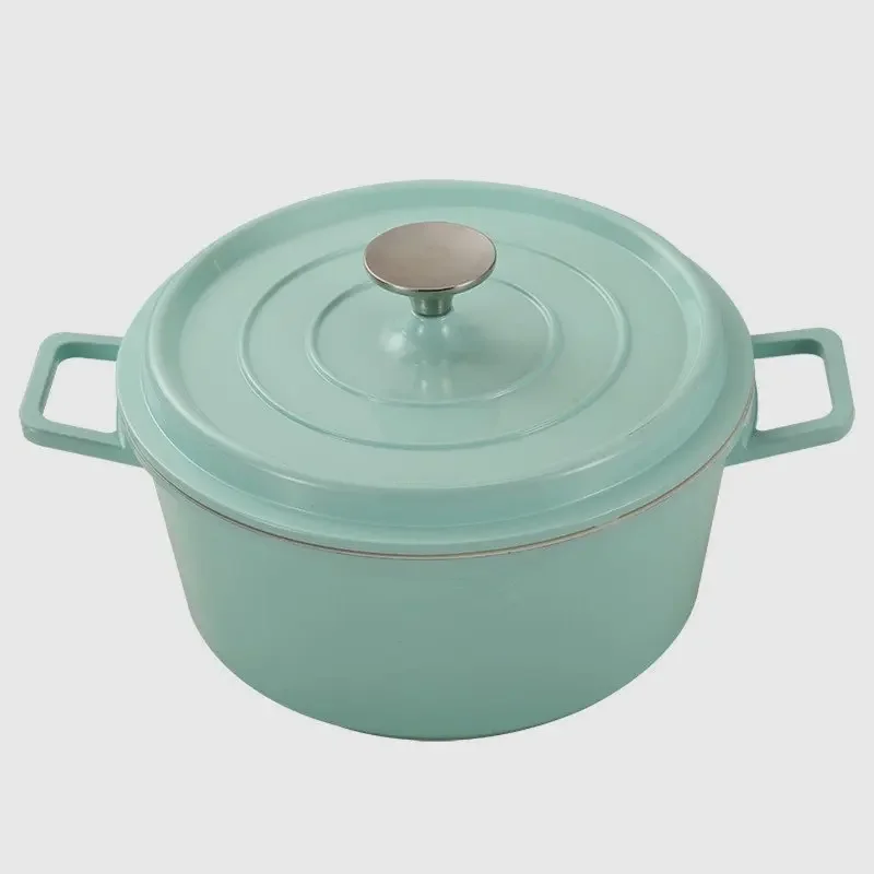 Household ceramic radiant enamel pot, soup pot, saucepan, seafood soup pot, large capacity