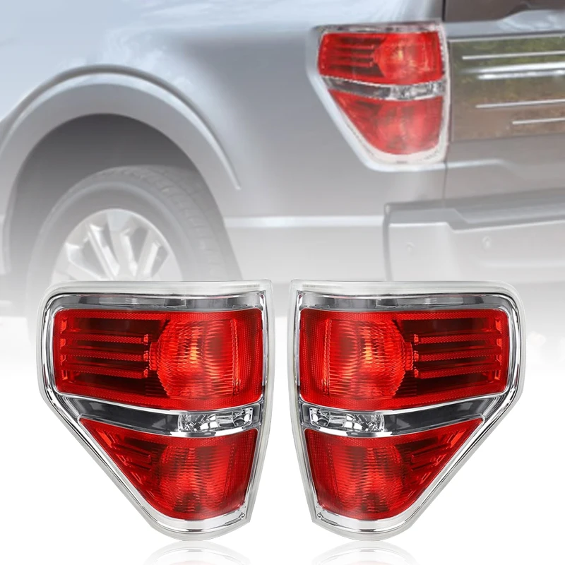 

Car Taillight Assembly For Ford F150 SVT Raptor 2009-2014 Rear Bumper Tail Light Rear Stop Brake Lamp Rear Turn Signal Fog Lamp