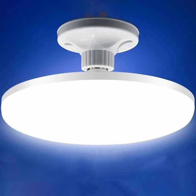 LED Bulb E27 Led Lamp Super Bright 12W 36W 50W UFO Leds Lights Indoor Warm White Lighting Table Lamps Garage Light【Homeclub】