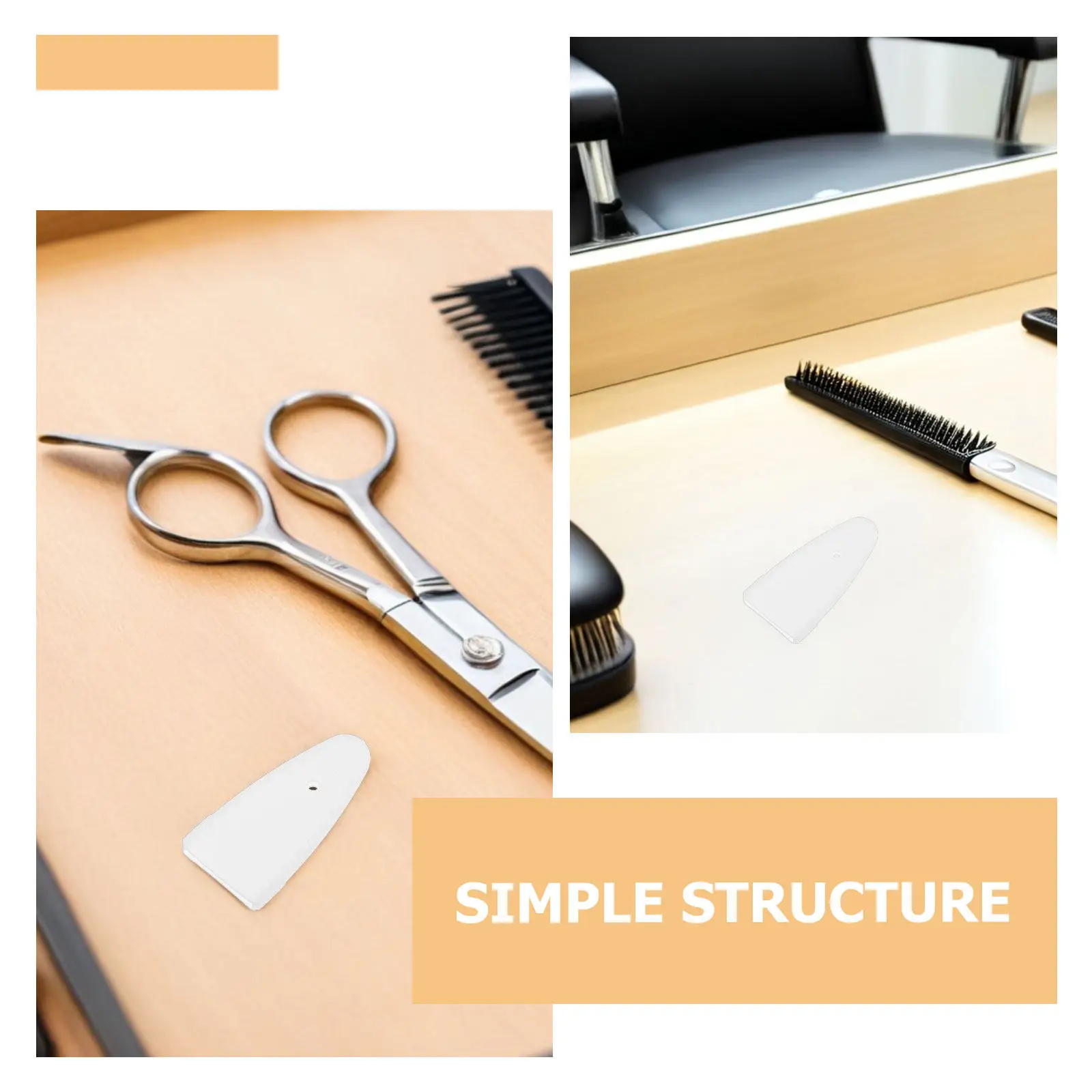 24Pcs Scissor Protective Cover U-Shaped Safety Plastic Tip Protector Portable Reusable Covers for Sewing Home School Travel