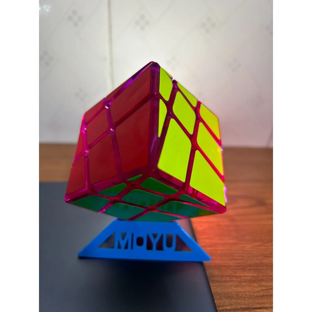 MoYu Limited Edition Cube Fisher 4x4 Cube Windmill 3x3 Magic Cube Stickerless Puzzle Cubes Professional Speed Educational Toys