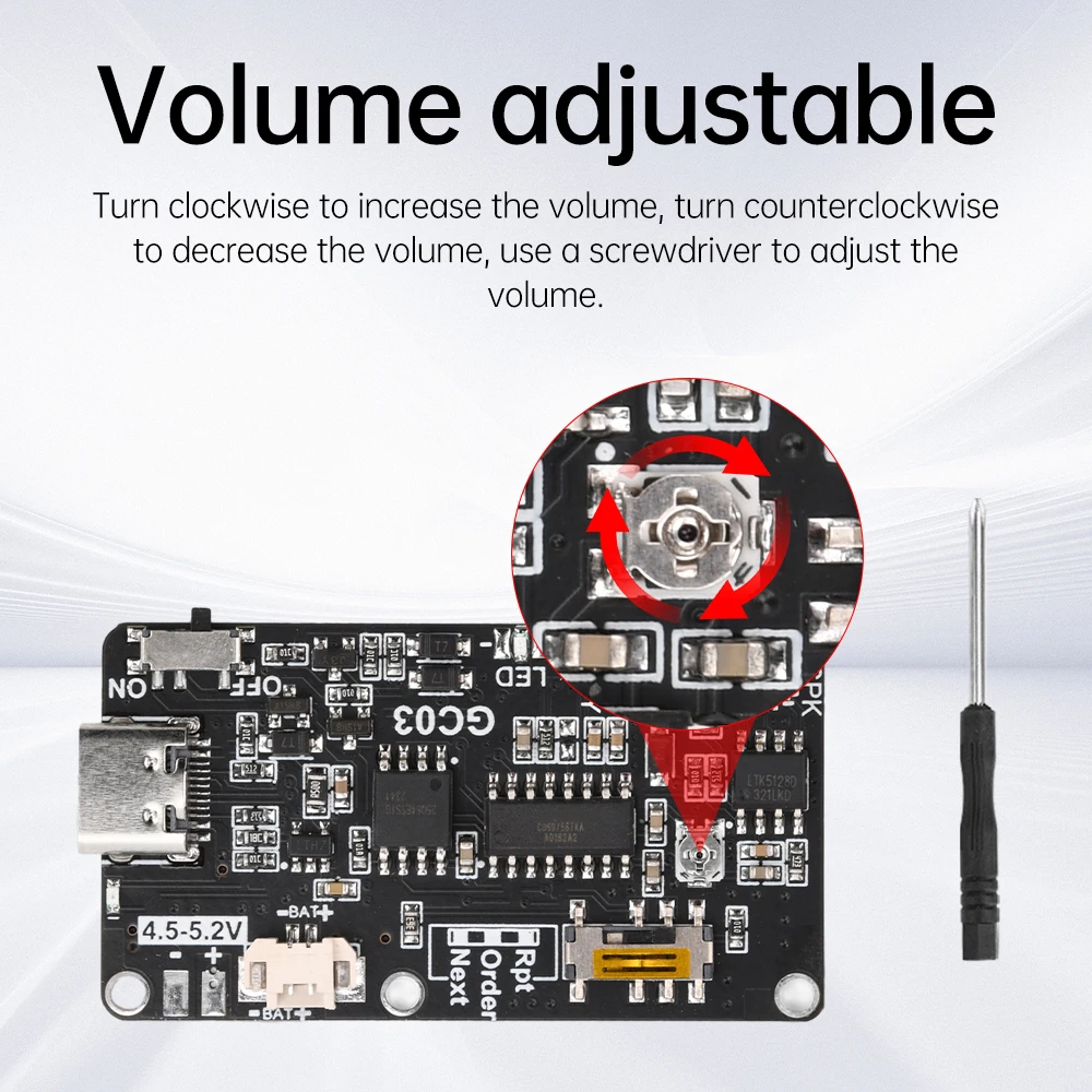 GC03 تسجيل وحدة بطاقة المعايدة صندوق هدايا إبداعي بطاقات عيد الميلاد وعيد الميلاد غطاء موسيقي MP3 تنزيل وحدة الصوت #5