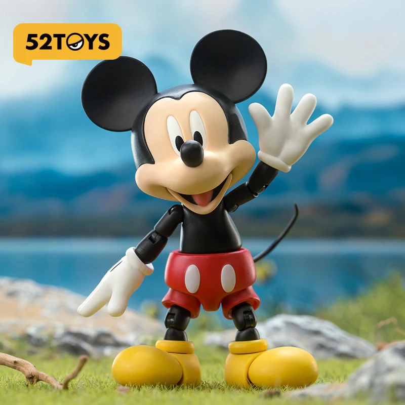 52 لعبة ميكي ماوس وأصدقائه دونالد داك ميني سلسلة ألعاب دمى إبداعية تماثيل متحركة مشتركة مجموعات ديكور هدايا #2