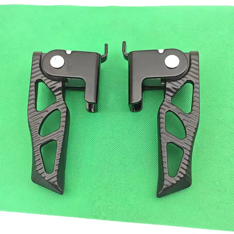 Folding Rear Foot Pegs For ZEEHO AE4 AE4 Pro AE4 Max AE4 SE AE3 Electric Scooter Anti Slip Surface Space Saving Design