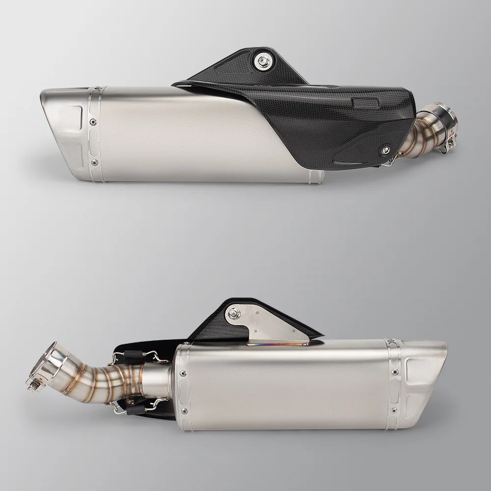 Suitable For Motorcycle Z900 Exhaust Pipe Modification Z900 De-backpressure Package Middle Section, Modification Straight On R1