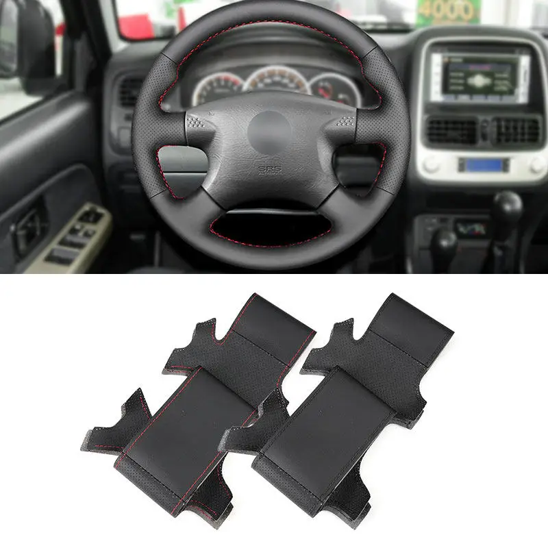 Car Steering Wheel Cover Trim For Nissan Almera N16 X-Trail T30 Primera P12 Terrano 2 Pathfinder  Paladin For Renault Samsung