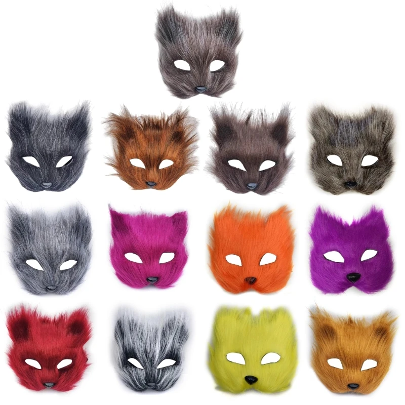 

Cats Face Mask For Kid Adult Masquerades Cosplay Party, Halloween Animal Mask Cats Mask Cosplay Costume Masquerades Mask