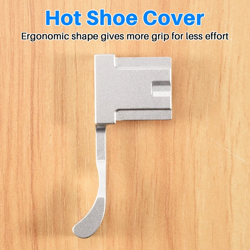 Metal Hot Shoe Cover Thumb Grip For Fujifilm Fuji X100F X100T X70 X-E3 X-A1 X-A2 X-A3 X-A5 X-M1 XA3 XE3