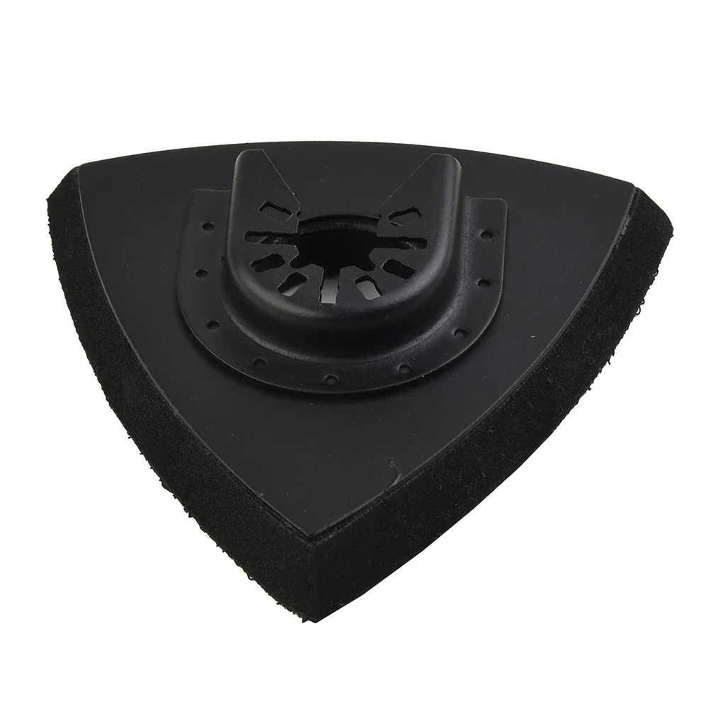 

Oscillating Tools Sanding Pad 1pc 80mm/90mm/93mm Black Hook And Loop PU Pad Triangular For Polishing And Grinding