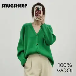 fashion green thick wool cardigan women jacket winter clothes 2022 luxury womens cardigans chunky knit coat sweaters clothing