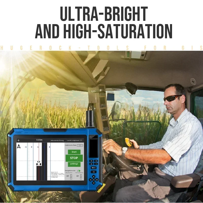 G101F Rtk Gps System Rtk Receiver High-Precision Millimeter Level Gnss With 1200*1920 Touch Screen Industrial Tablet