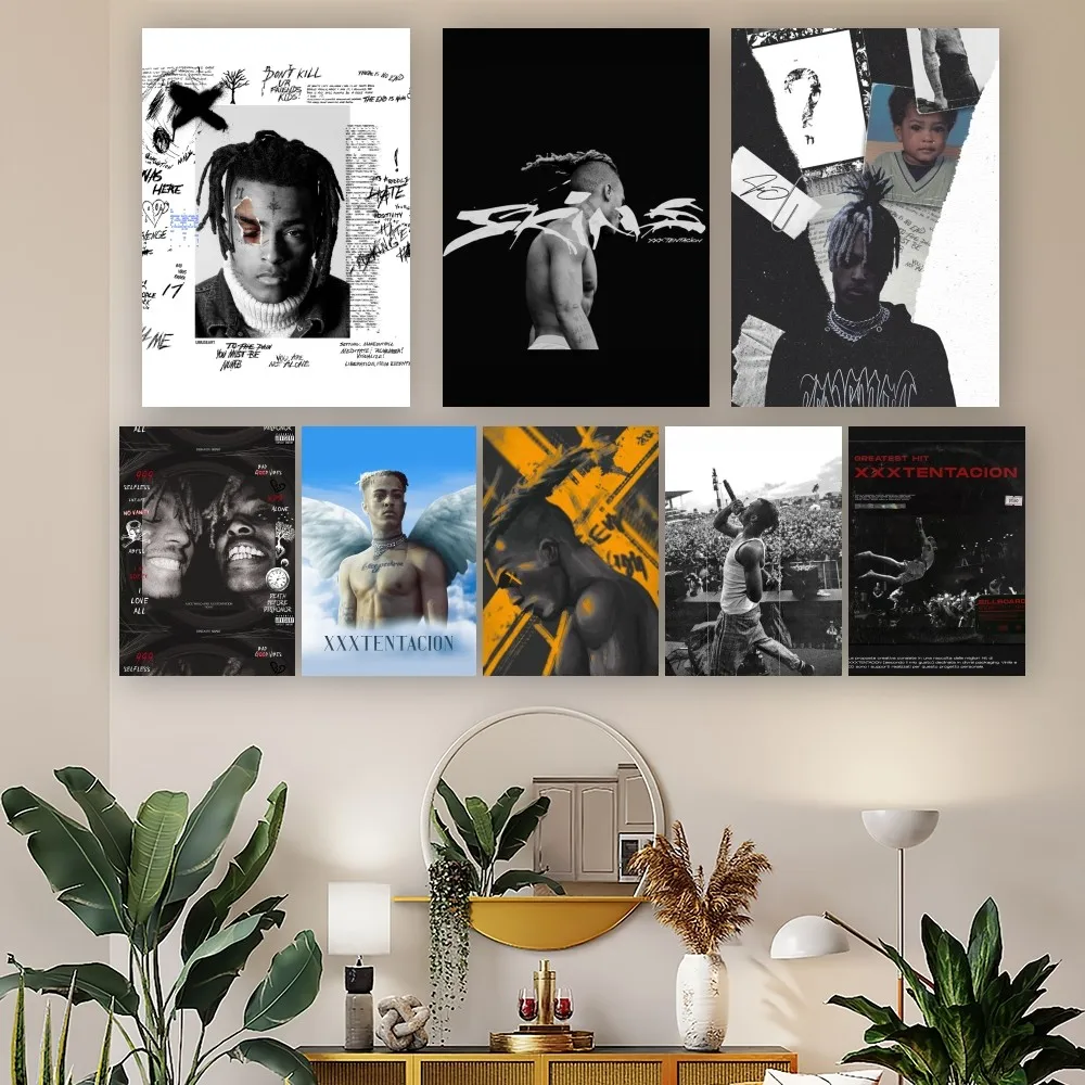 xxxtentacions Poster Prints Wall Decals Sticker Pictures Living Room Home Decoration