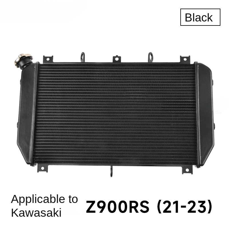 Applicable To 21-23 Kawasaki Z900RS Modified Water Tank Assembly Radiator Protective Original Car  Special Cooling System Parts