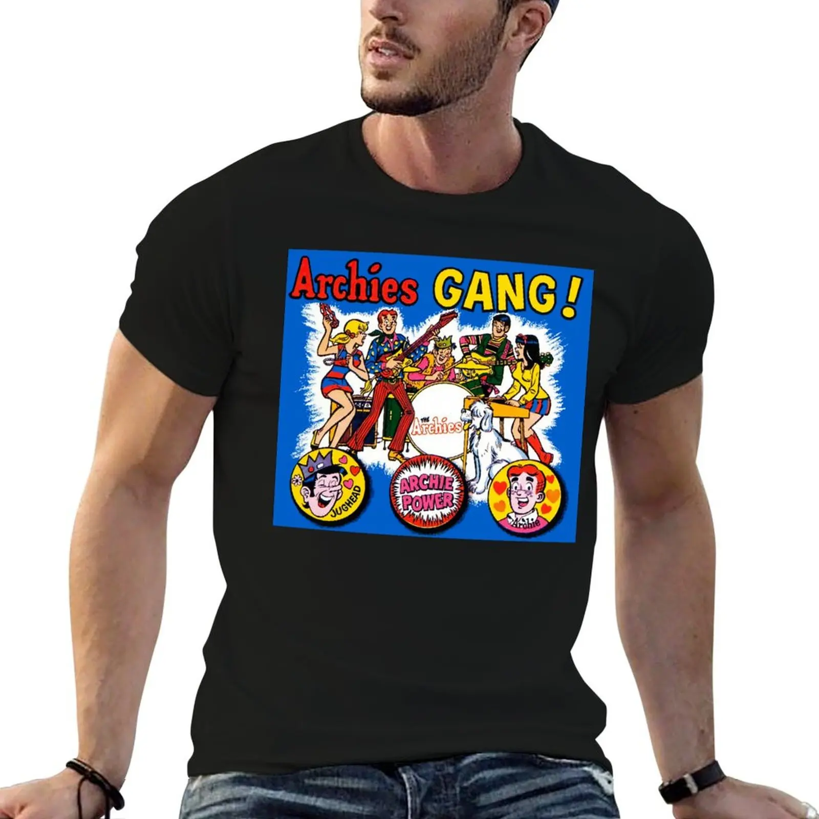 Archies Gang! For Fans Relaxed Fit T-Shirt for a boy summer clothes quick drying graphic t shirts plus size men clothing