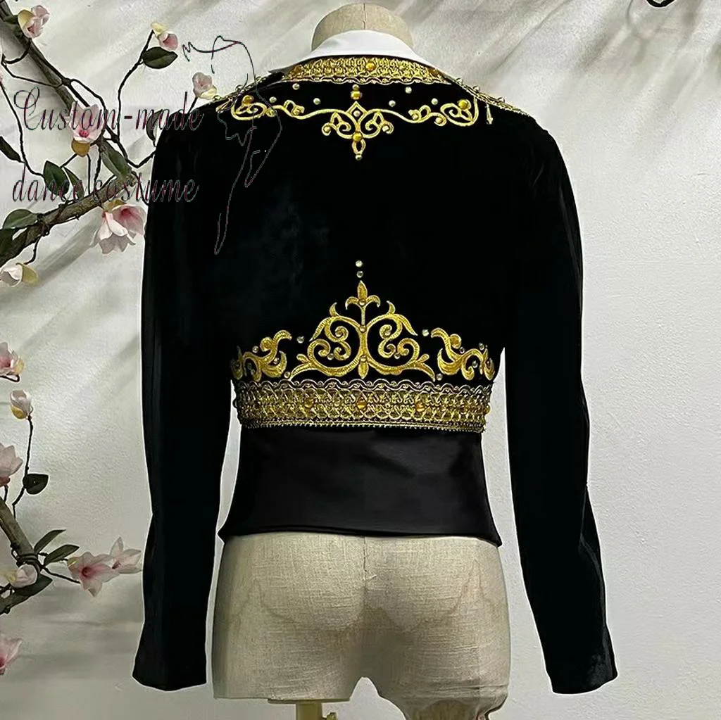 New men's ballet clothing high-end private custom adult children performance competition clothing