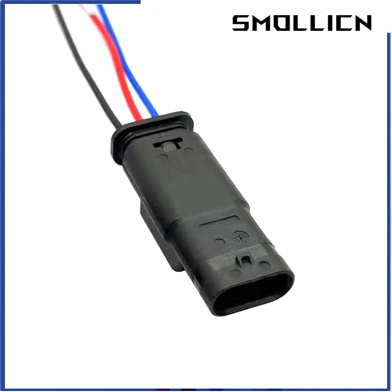 1 Set 3 Pin Female Male Waterproof Automotive Cable Harness Connectors Reversing Radar Camshaft Sensor Plug 805-121-521