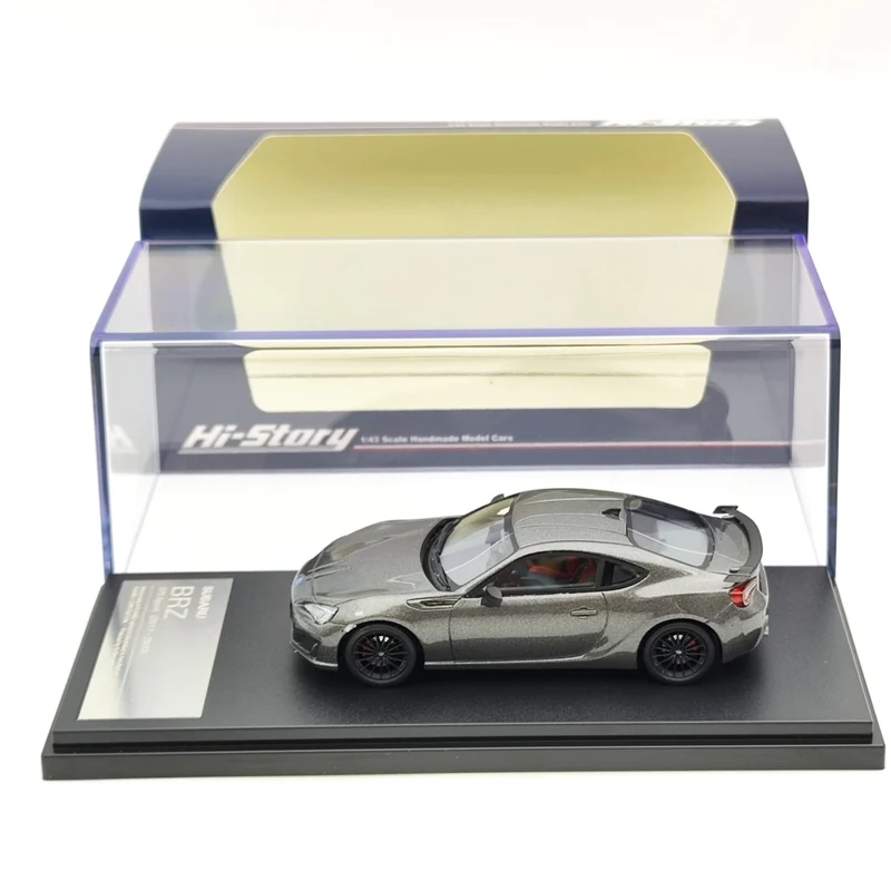 Hi-Story High-End 1/43 for Su~ru BRZ STI Sport 2017-2020 HS321 Resin Model Miniature Vehicle Hobby Collection Gifts