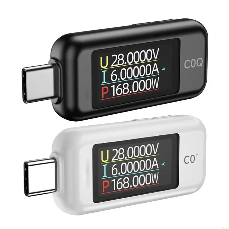 D7YC Professional USB C Voltages/Current Testing Device for Charging Efficiency Analysis