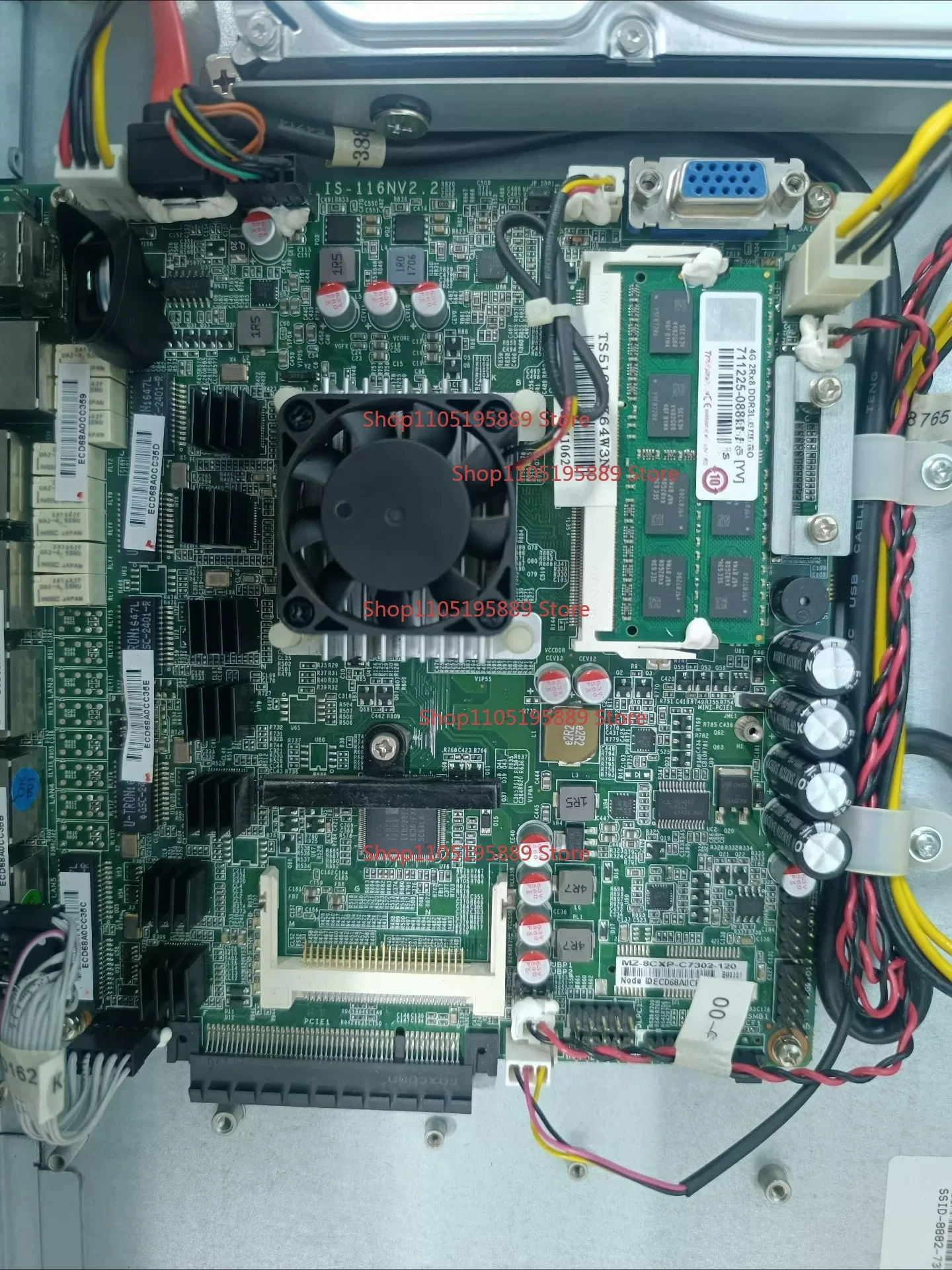 

For IS-116NV 2.2 Main Board, 6 Gigabit Electric Port Main Board, Package Test
